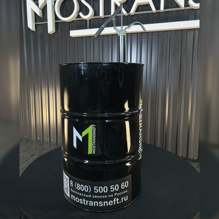 Бочка металлическая 200 литров с помпой черная глянцевая купить в Москве