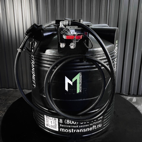 азс черная на 500л экономического класса с насосом 220v купить в Москве