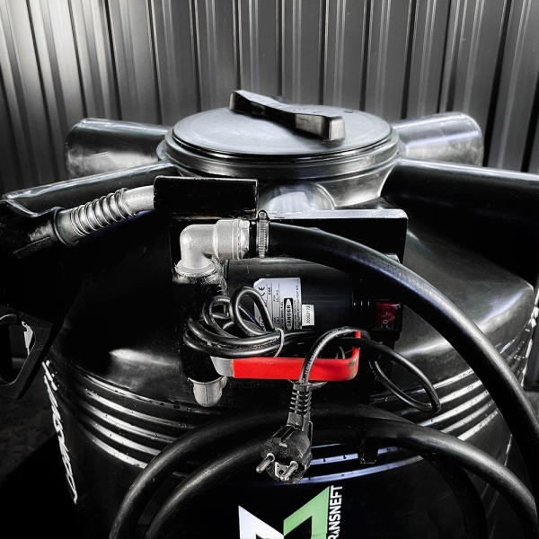 азс черная на 500л экономического класса с насосом 220v купить в Москве